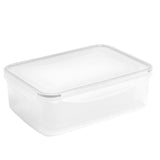 M&S set of five grey plastic kitchen storage tubs in multiple sizes, imported from the UK