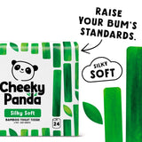 The Cheeky Panda Bamboo Toilet Tissue 24 Roll 200 Sheets - British product