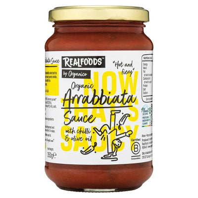 Realfoods Bio Arrabbiata Pastasauce 350g