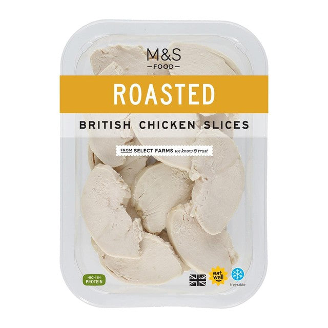 M&S plain roasted chicken breast 160g, imported from the UK