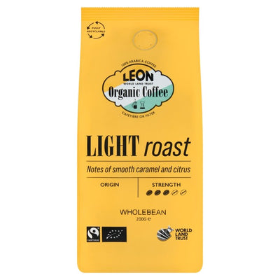 M&S Leon Light Roast Coffee Beans 200g- Buy online at McGrocer