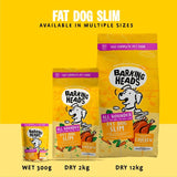 Barking Heads Fat Dog Slim wet dog food 300g - British product