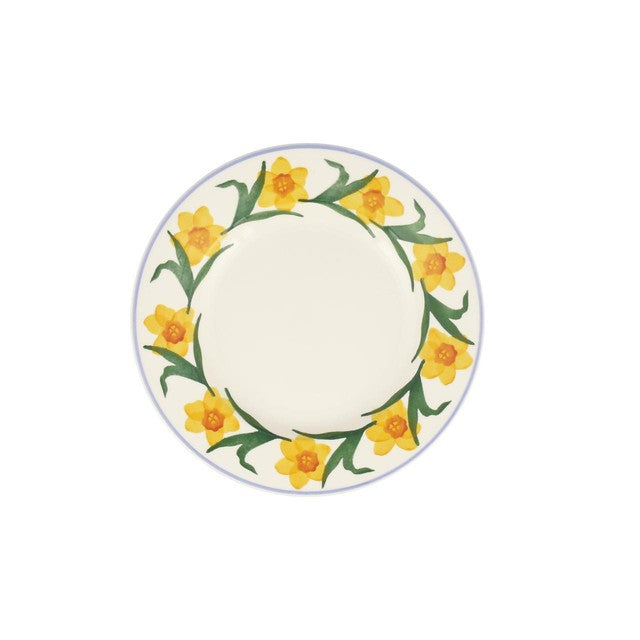 Emma Bridgewater Windblown Daffodils dinner plate 8.5 inch (British brand)