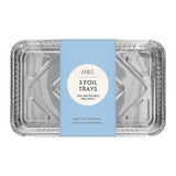 M&S foil baking trays 3 per pack, imported from the UK