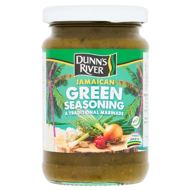 Dunn's River Jamaican Green Seasoning jar marinade, UK version