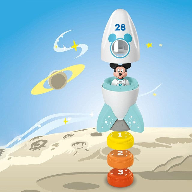 Playmobil Mickey Mouse Rocket Space Adventure Toy Set, imported from the UK
