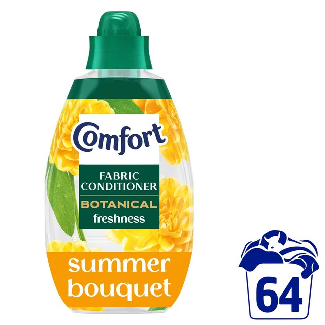 Comfort fabric conditioner Summer Bouquet 64 washes - British product