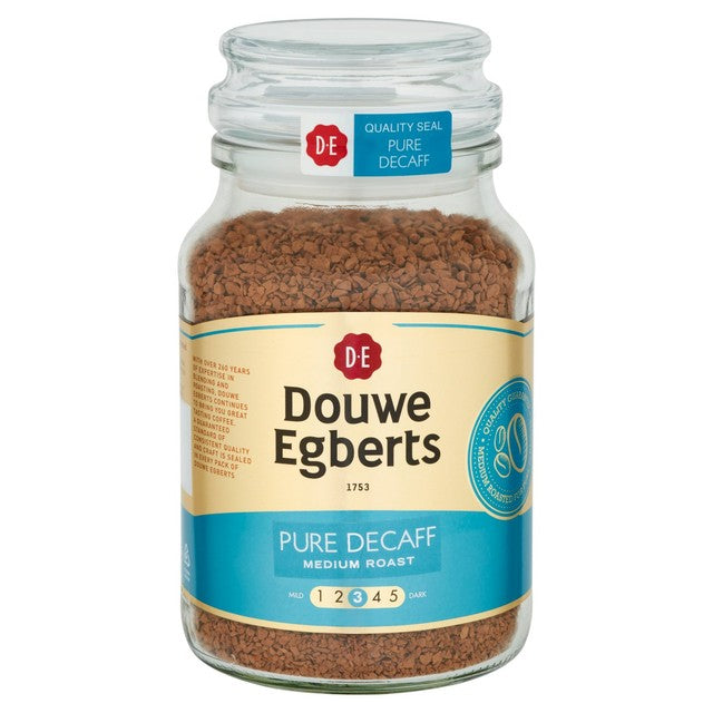 Douwe Egberts Pure Decaff instant coffee 190g - British product