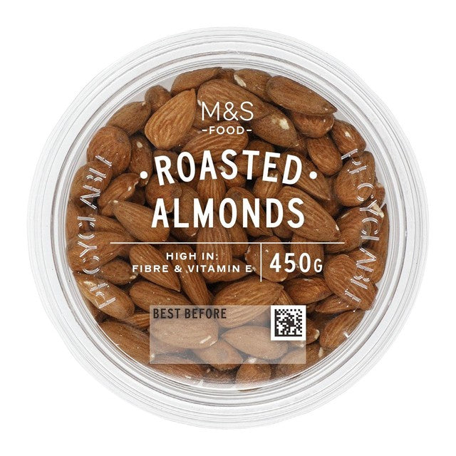 M&S Roasted Almonds pot of roasted almonds - British product