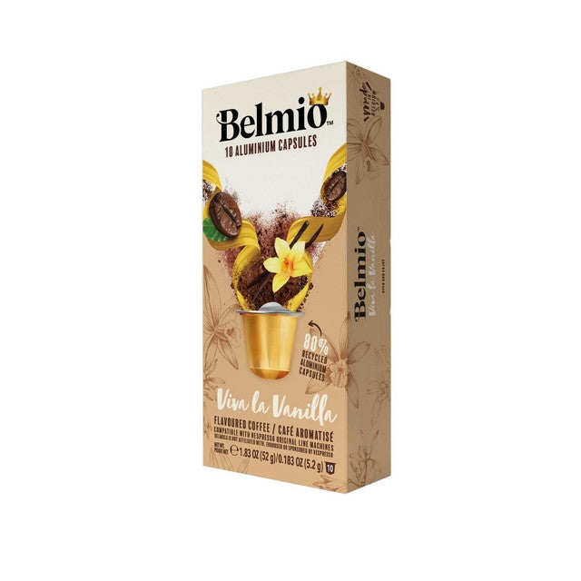 Belmio Viva La Vanilla coffee pods 10 count - British product