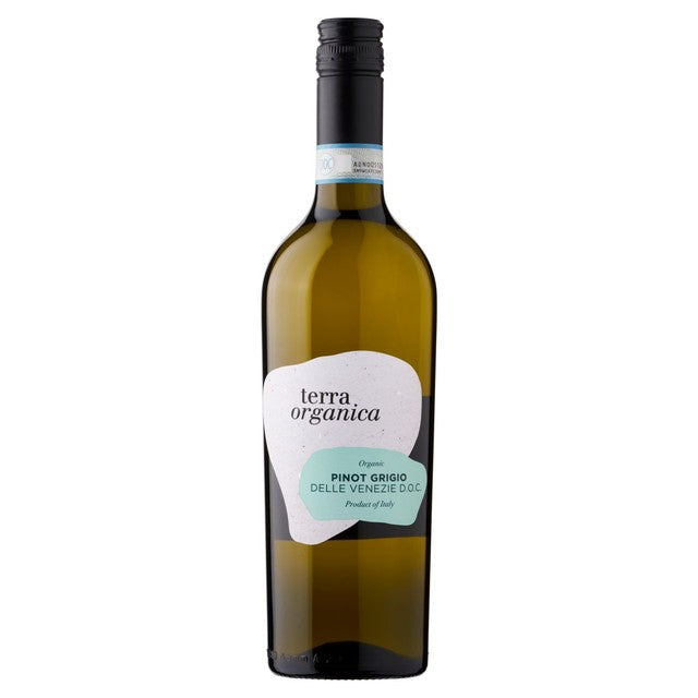 Terra Organica Pinot Grigio wine 75cl (British brand)