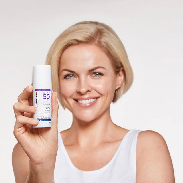 Ultrasun SPF 50+ Face Sunscreen 50ml (British brand)