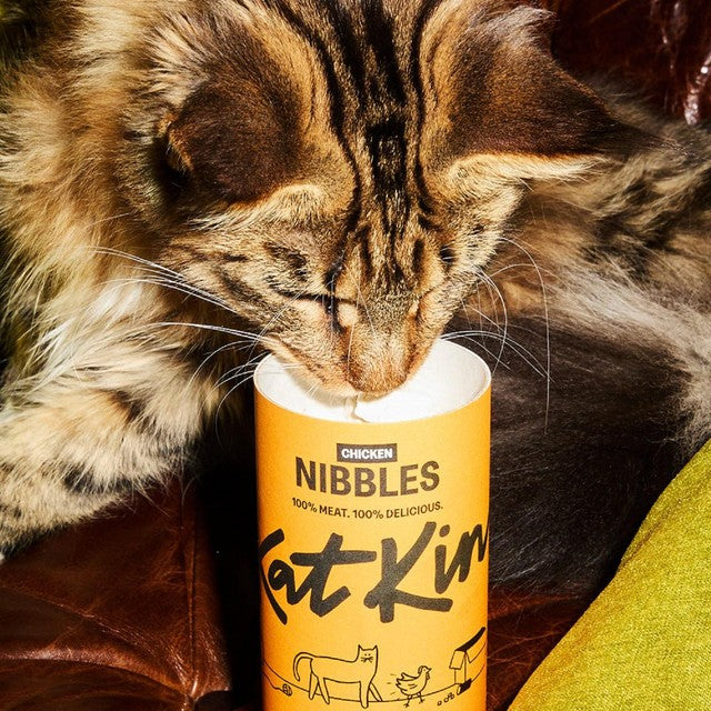 Katkin Chicken Nibbles cat treats 50g, UK version