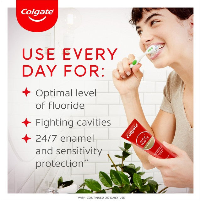Colgate Max White Stainlift teeth whitening toothpaste 75ml - British product