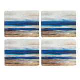 Creative Tops Blue Abstract placemats pack of 4 30x23cm - British product
