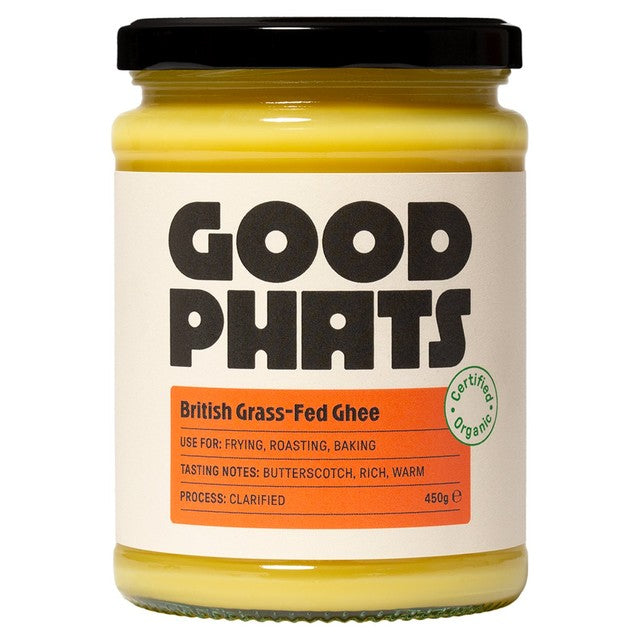 Good Phats Organic Grass-Fed Ghee 450g, UK version