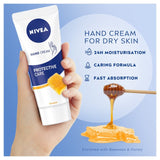 Nivea Beeswax Hand Cream with honey 75ml, imported from the UK