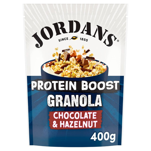 Jordans Protein Boost Chocolate & Hazelnut Granola 400g, UK version