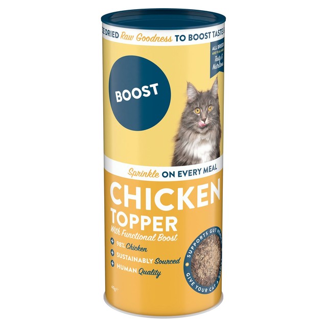 Boost Pet Chicken cat meal topper 40g - British product