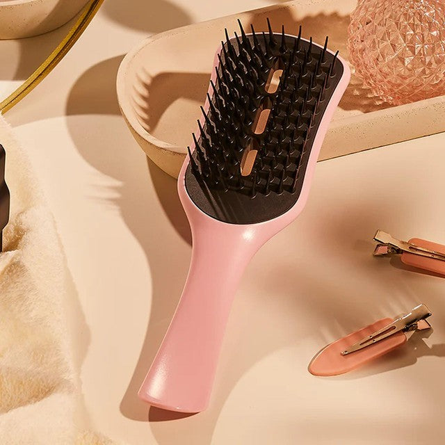 Tangle Teezer blow-dry brush in Tickled Pink (British brand)