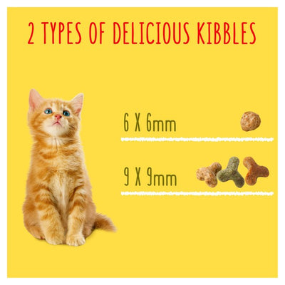 M&S Go-Cat Kitten Huhn Pute und Milch Trockenfutter 2kg- Online kaufen bei McGrocer
