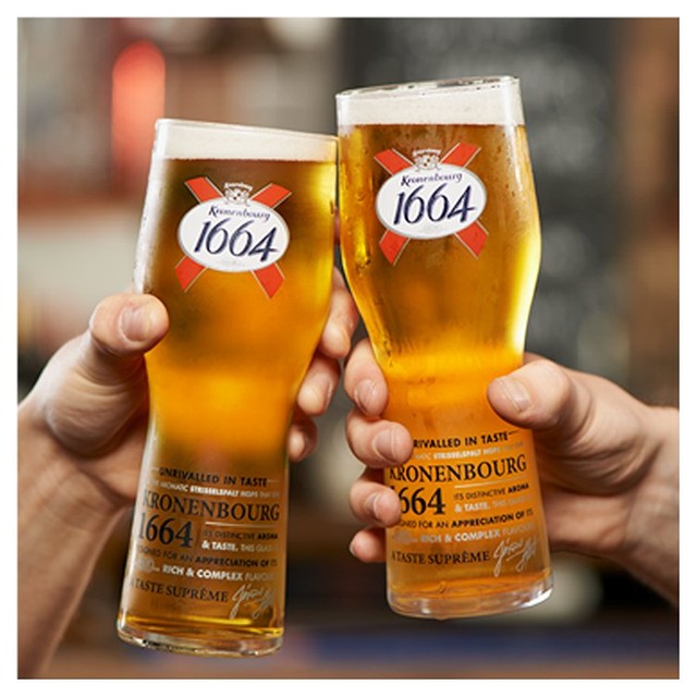 Kronenbourg 1664 Lager 4x440ml Cans, UK version