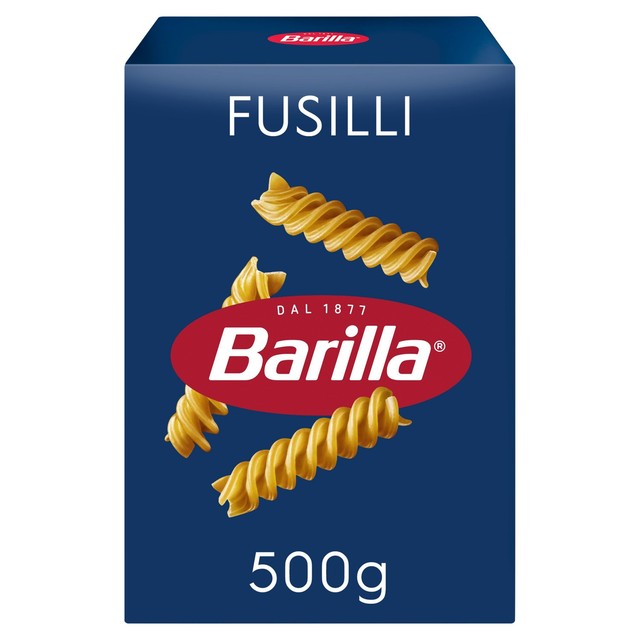 Barilla Fusilli pasta 500g - British product
