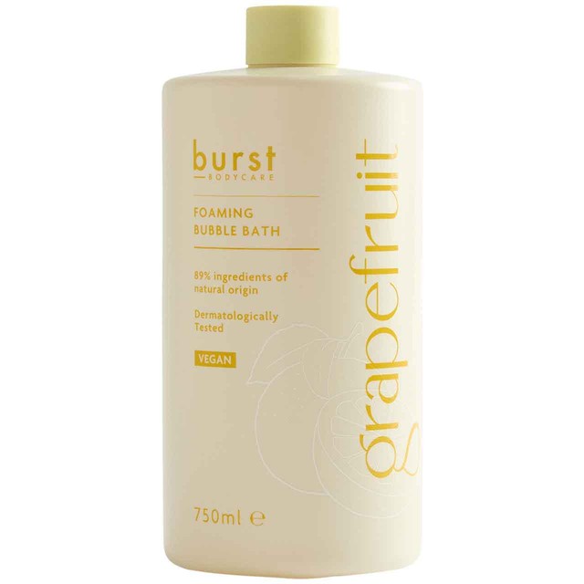 M&S grapefruit no colour bubble bath, imported from the UK