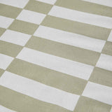 M&S bedding set geometric green super king size (British brand)