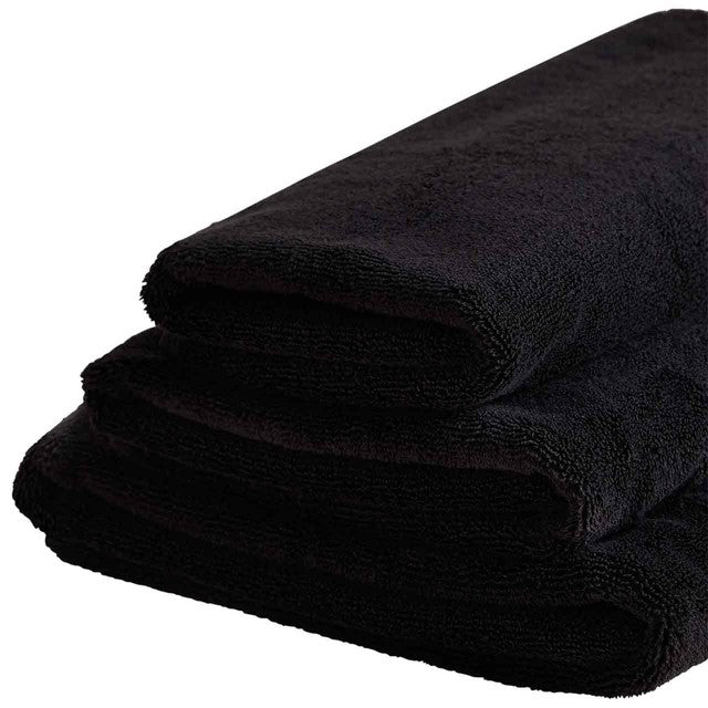 M&S Egyptian cotton bath towel black 500GSM - British product