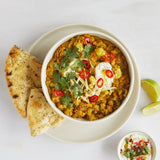 Plants Cauliflower & Lentil Dhal frozen ready meal 300g - British product