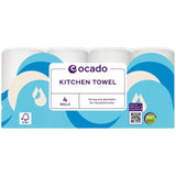 Ocado 2 ply kitchen towels 4 rolls, imported from the UK