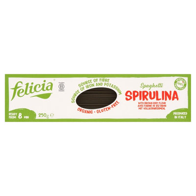 M&S Felicia Organic Spirulina Spaghetti Gluten Free Pasta 250g- Buy online at McGrocer