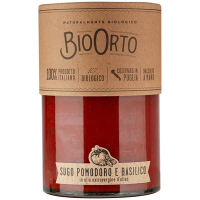 Bio Orto Sauce Pâtes Tomate & Basilic Bio 350g