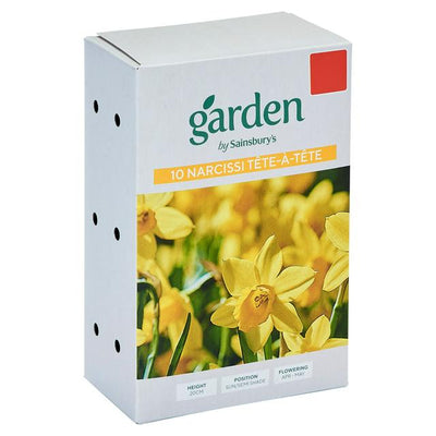 Sainsburys Sainsburys Garden Narcissi Tete a Tete x10- اشترِ عبر الإنترنت من McGrocer