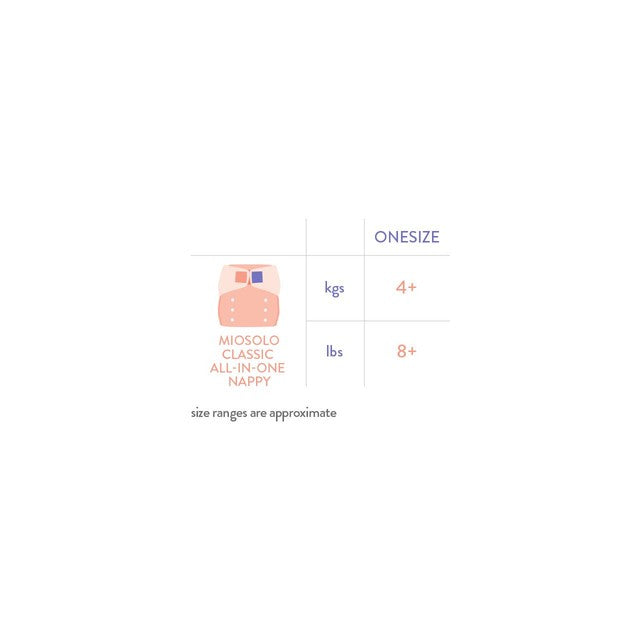 Bambino Mio Miosolo Reusable Nappy Set 0-5 months - British product