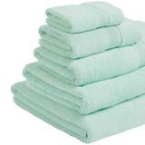 M&S Face Towels Duck Egg 2pk, imported from the UK