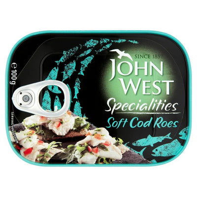 M&S John West Soft Cod Roes Canned Fish Roe 100g- Buy online at McGrocer