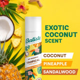 Batiste dry shampoo Tropical 200ml - British product