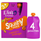 Ella's Kitchen Carrot and Orange Kids Drink multipack 4 x 100g - British product
