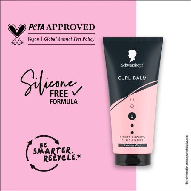 Schwarzkopf curl styling balm 150ml (British brand)