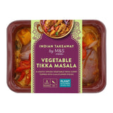 M&S Plant Kitchen vegetable tikka masala curry 400g, imported from the UK