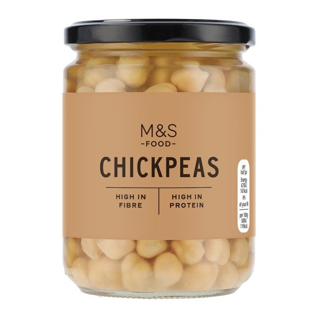 M&S chickpeas in water, UK version