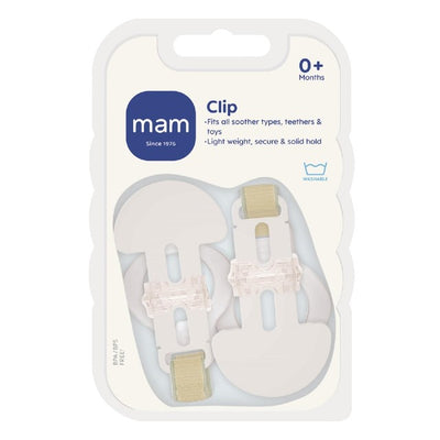 M&S MAM Soother Clip 2-Pack Unisex Baby Accessories- Buy online at McGrocer