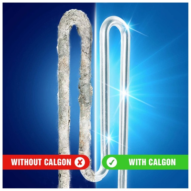 Calgon 4-in-1 washing machine water softener tablets - British product