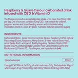 Goodrays Raspberry & Guava CBD drink 4 x 250ml, UK version