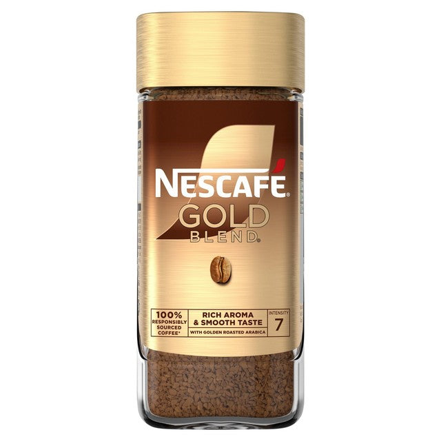 Nescafe Gold Blend instant coffee 95g, imported from the UK