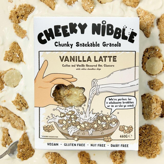 Cheeky Nibble Vanilla Latte Granola 460g - British product