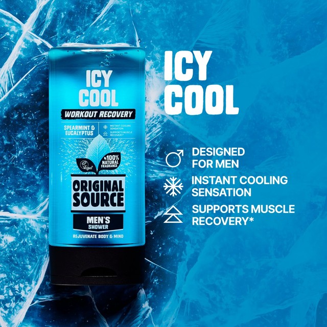 Original Source Icy Cool Shower Gel, imported from the UK