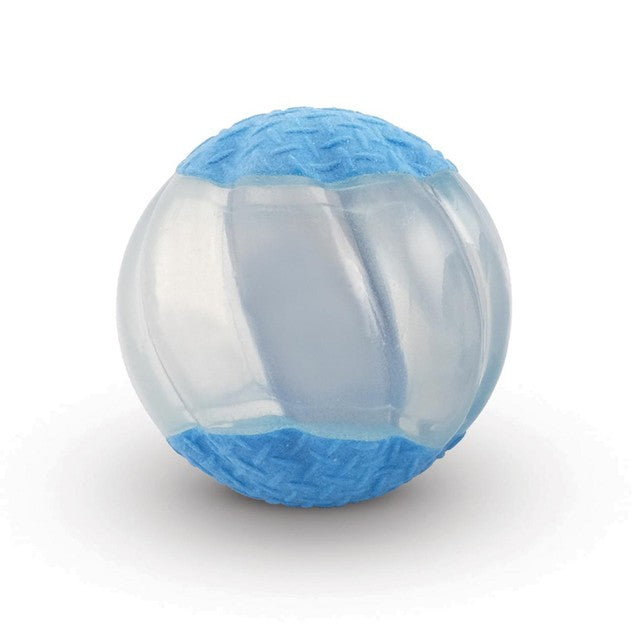 Zeus Duo Ball 6.3cm With Squeaker & Glo